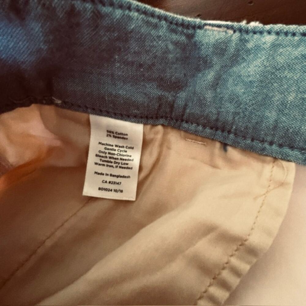 Talbots The Weekend Chino Pants Size 16 Light Tan - Picture 4 of 4